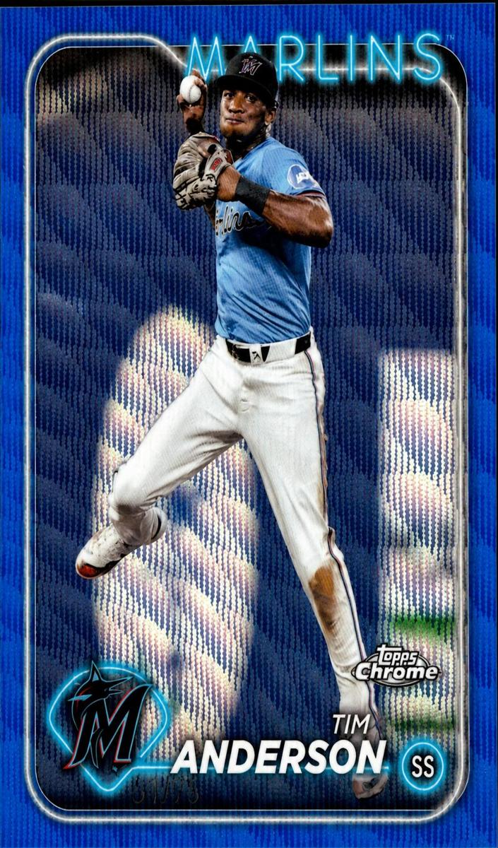 Tim Anderson 2024 Topps Chrome Baseball card
