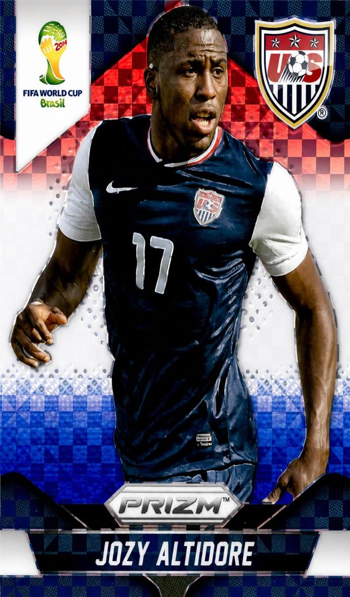 2014 Jozy Altidore [Red White and Blue Plaid] #71