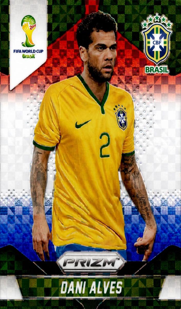 2014 Dani Alves [Red White and Blue Plaid] #105