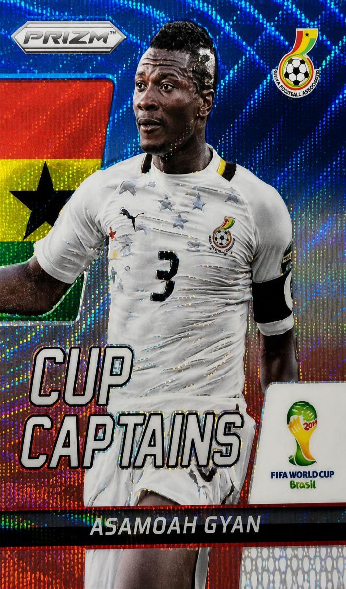 2014 Asamoah Gyan [Blue & Red Blue Wave] #2