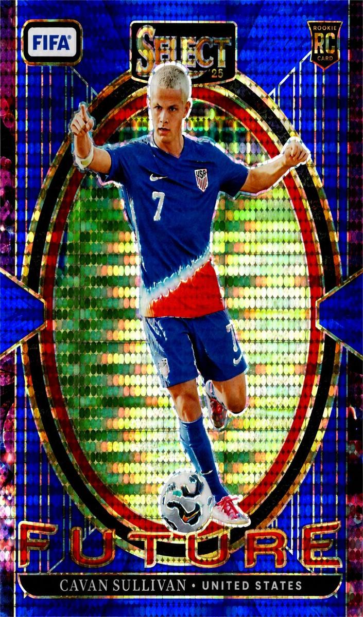 2024 Panini Select FIFA Cavan Sullivan [Zebra] #12 card