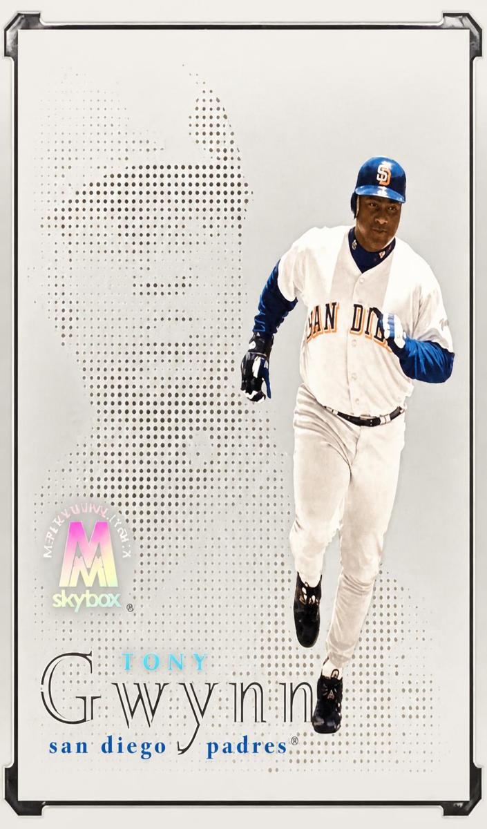 1999 Skybox Molten Metal Fusion Tony Gwynn #41F card