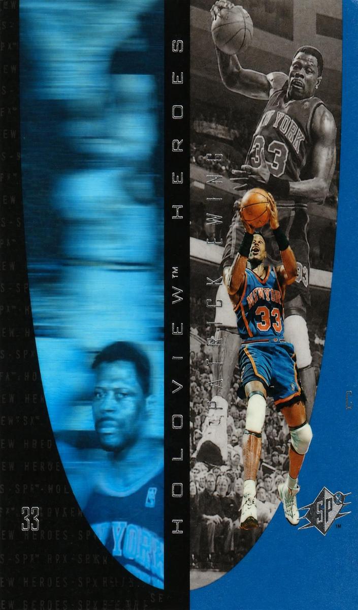 1997 SPx Patrick Ewing #H8 card