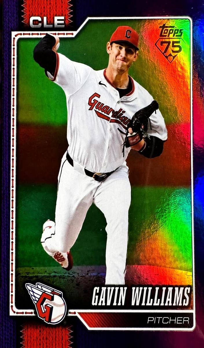Gavin Williams 2026 Topps Baseball card