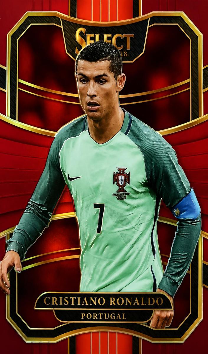 2017 Panini Select Cristiano Ronaldo [Maroon] #33 card