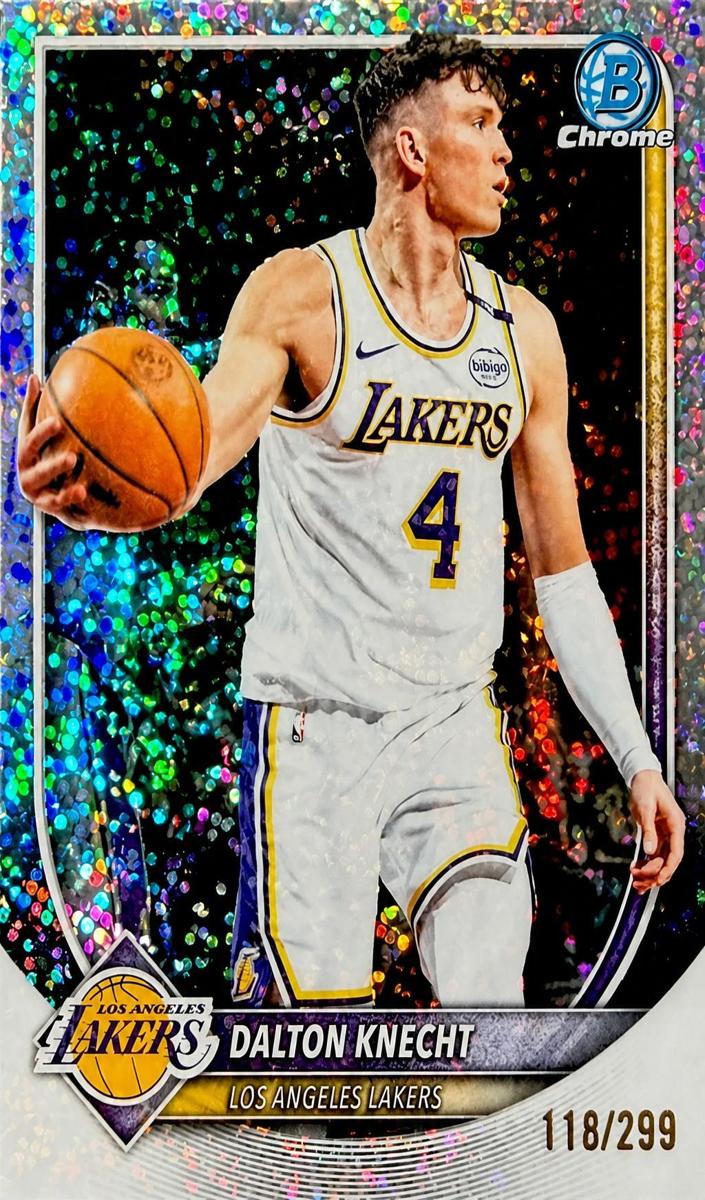 Dalton Knecht 2025 Bowman Basketball card