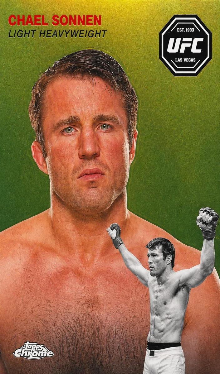 2024 Chael Sonnen [Black Refractor] #FFT-15
