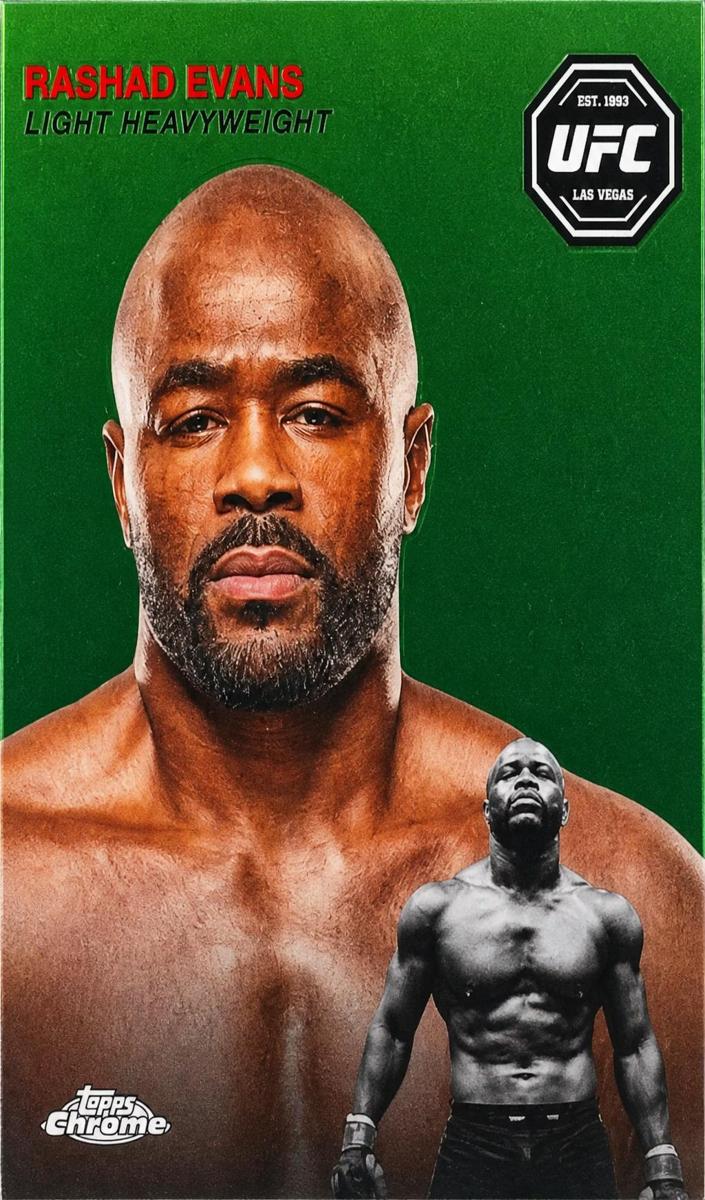 2024 Rashad Evans [Red Refractor] #FFT-22