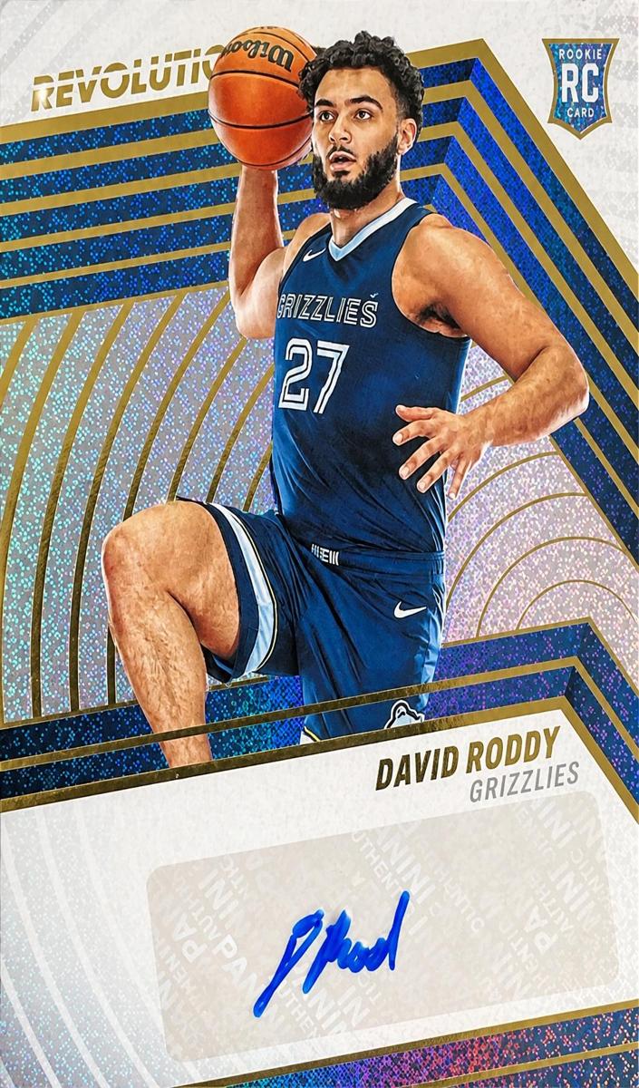 2022 Panini Revolution David Roddy #RA-DRD card