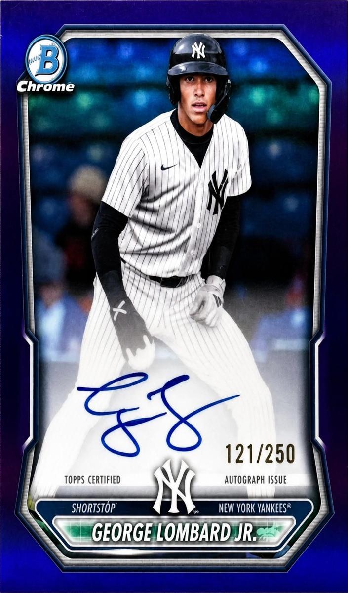 2026 George Lombard Jr. [Purple Refractor] #CPA-GL