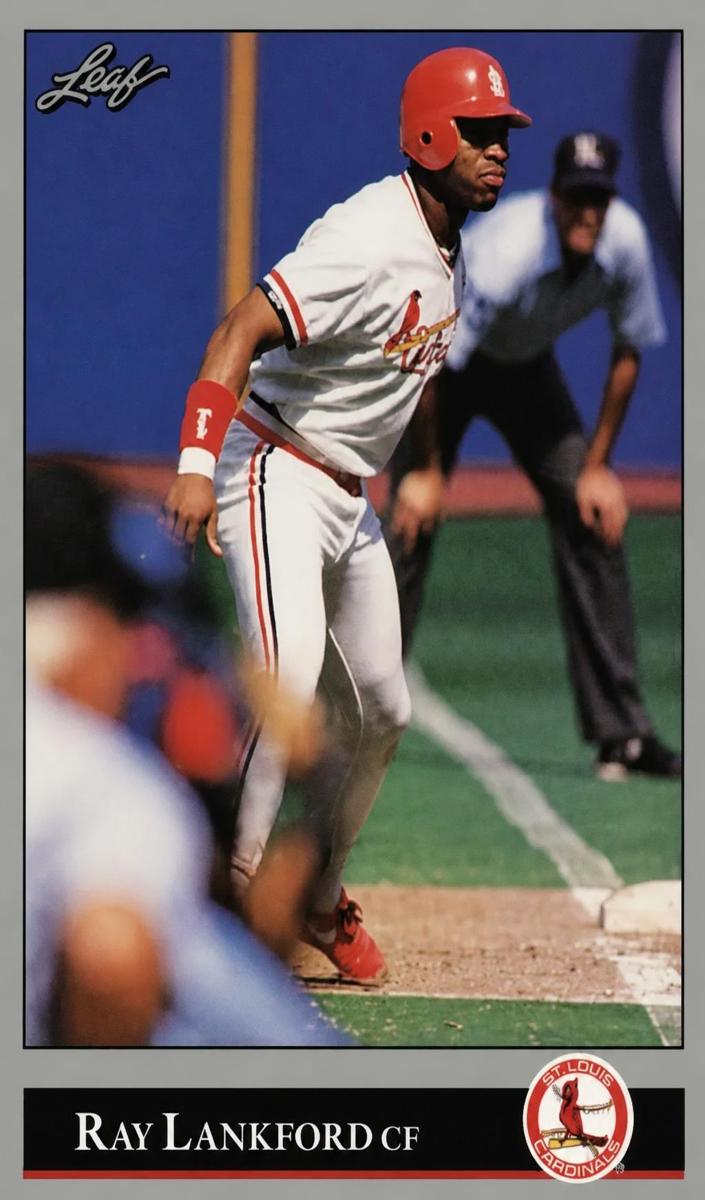 1992 Leaf Ray Lankford #195 card