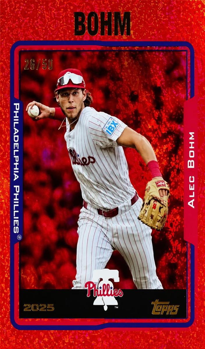 2025 Alec Bohm [Red Hot Foilboard] #237