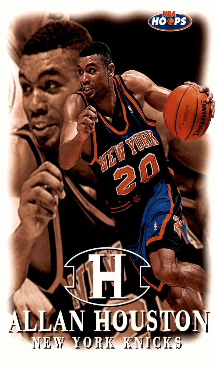 1998 Hoops Allan Houston #22 card