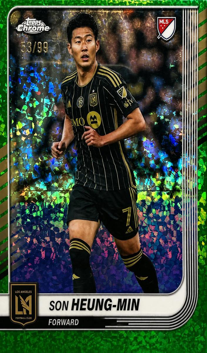 2025 Son Heung-Min [Green Refractor] #68