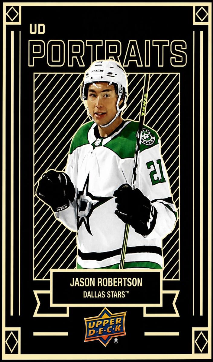 2022 Upper Deck Jason Robertson #P-21 card