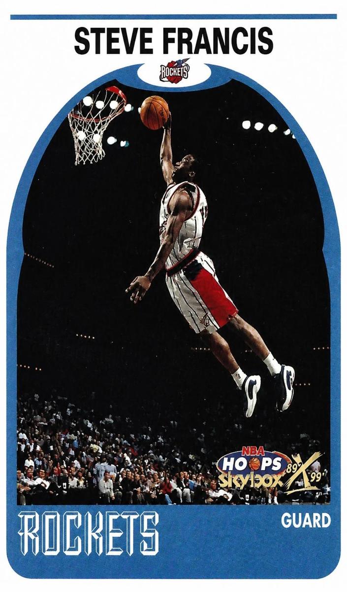1999 Hoops Decade Steve Francis #117 card