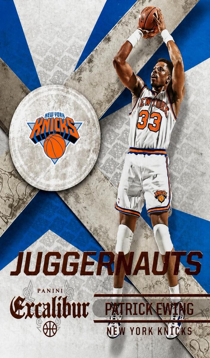 2014 Panini Excalibur Patrick Ewing [Blue] #14 card