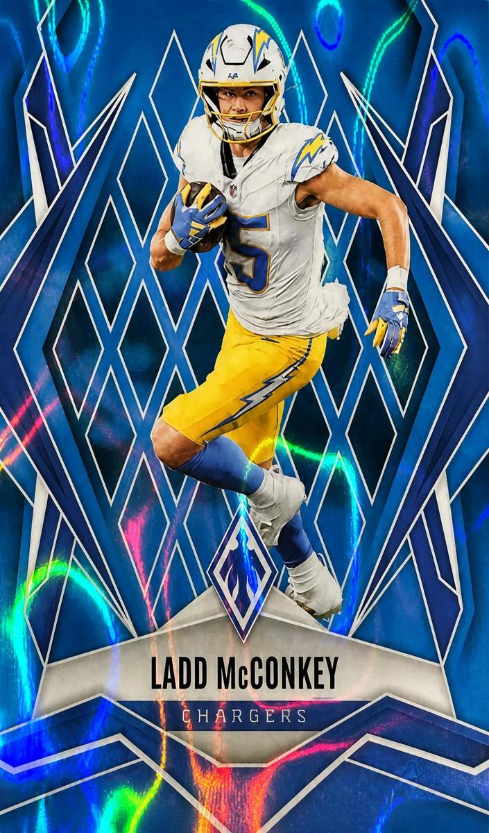 Ladd McConkey 2025 Phoenix Football card