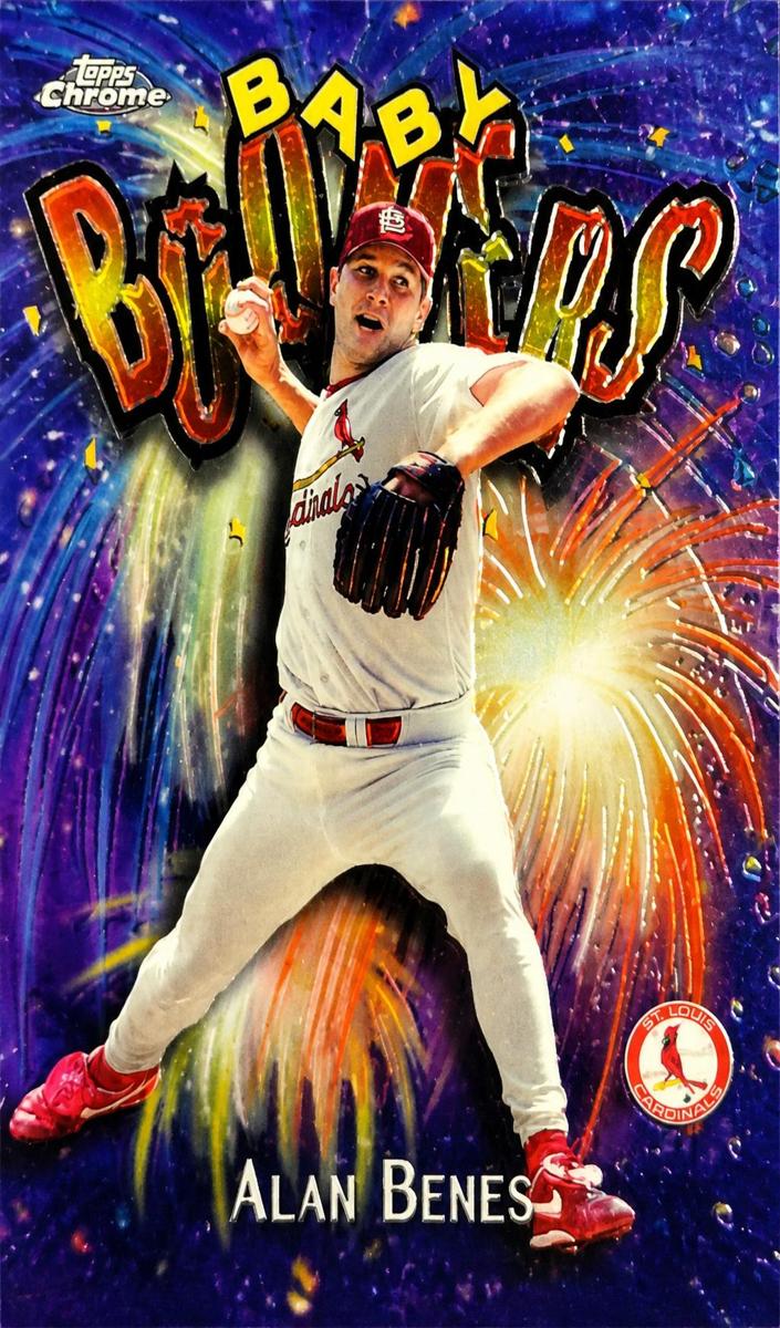 1998 Topps Chrome Alan Benes #BB15 card