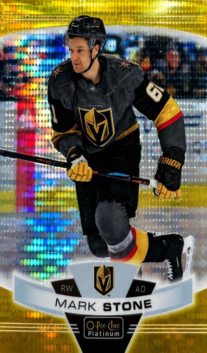 2019 O-Pee-Chee Platinum Mark Stone [Emerald Surge] #76 card