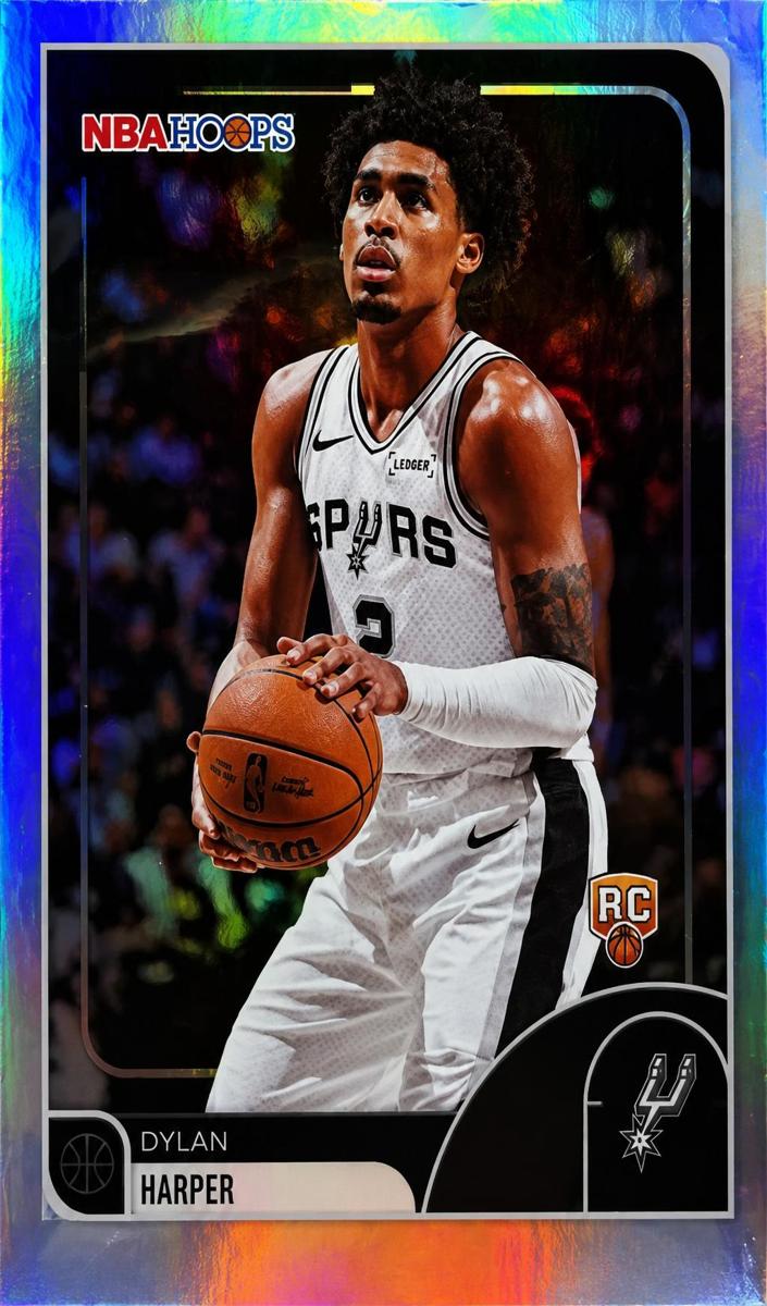 Dylan Harper 2025-26 NBA Hoops Basketball card