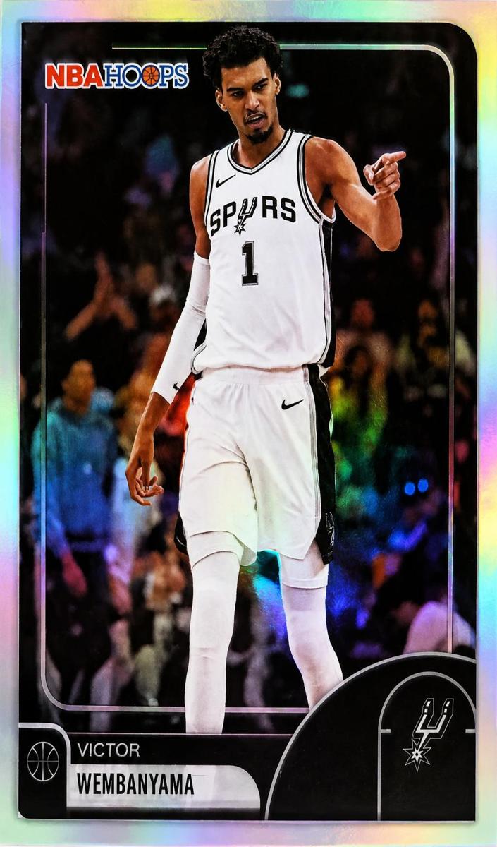 Victor Wembanyama 2025-26 NBA Hoops Basketball card