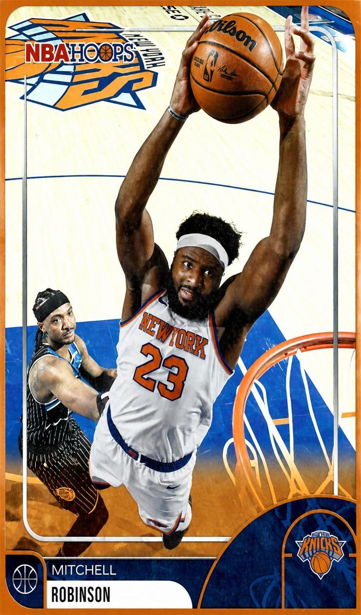 Mitchell Robinson 2025-26 NBA Hoops Basketball card