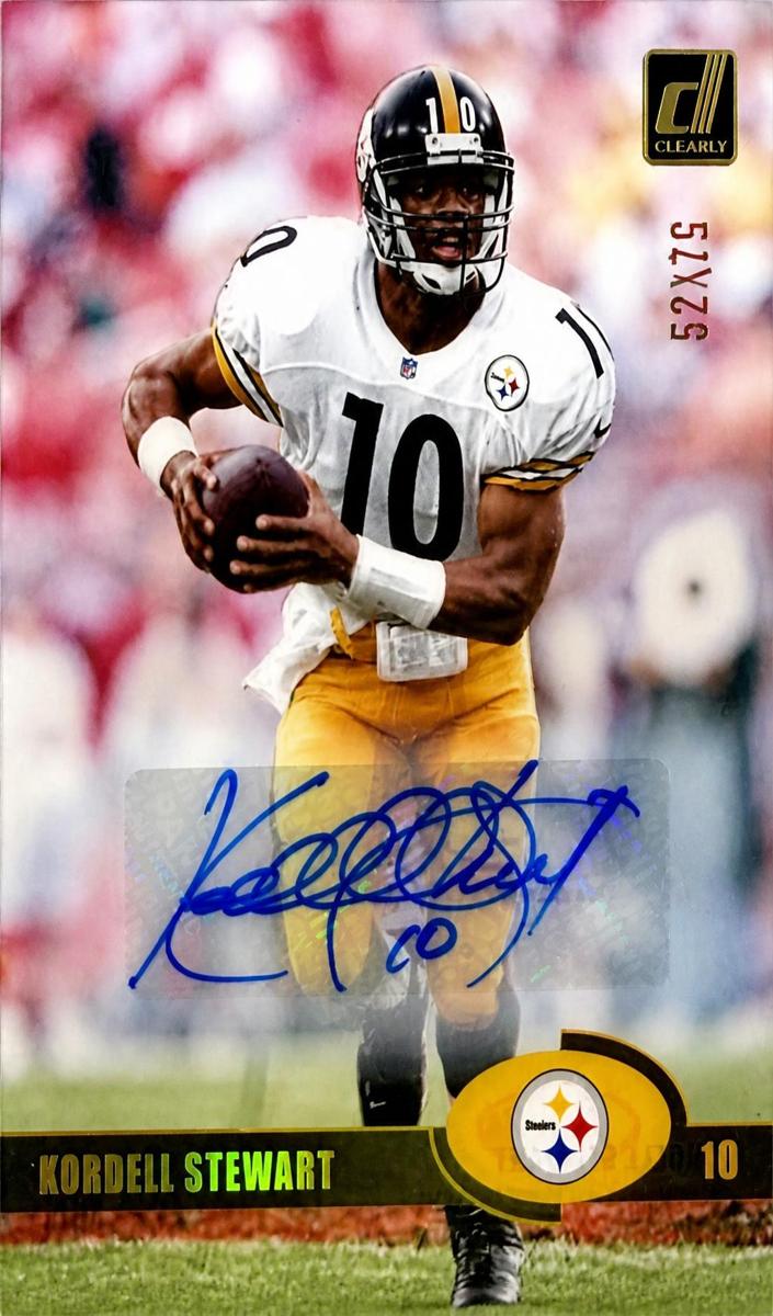 2023 Panini Clearly Donruss Kordell Stewart #19 card