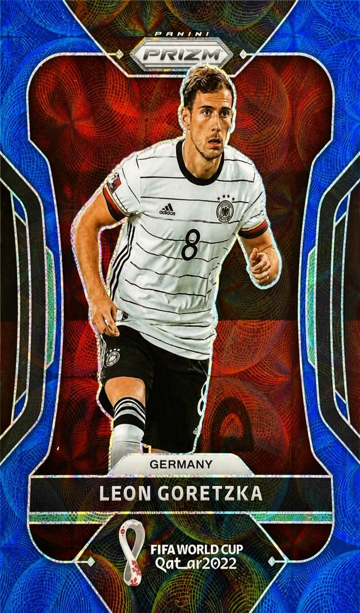 2022 Leon Goretzka [Choice Prizms Blue] #112