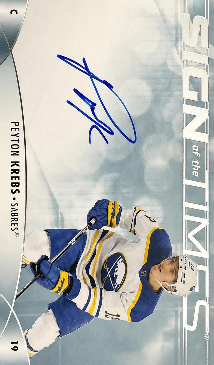2023 SP Authentic Peyton Krebs #SOTT-PK card