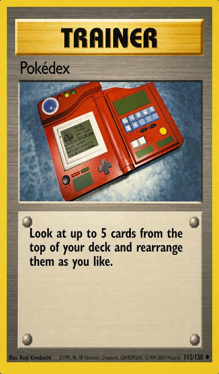 Pokedex 2000 Pokemon Base Set II