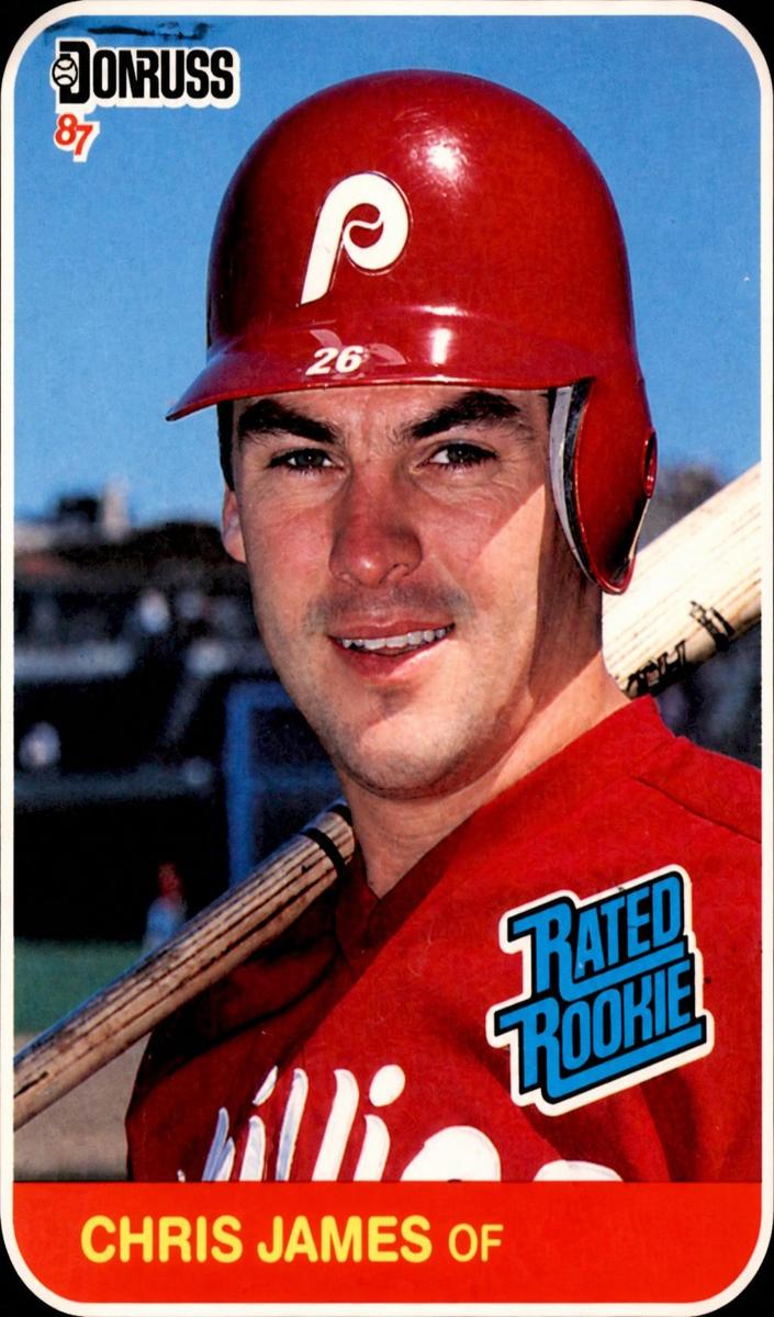 1987 Chris James #42