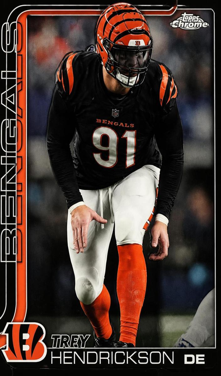 Trey Hendrickson 2025 Topps Chrome Football card