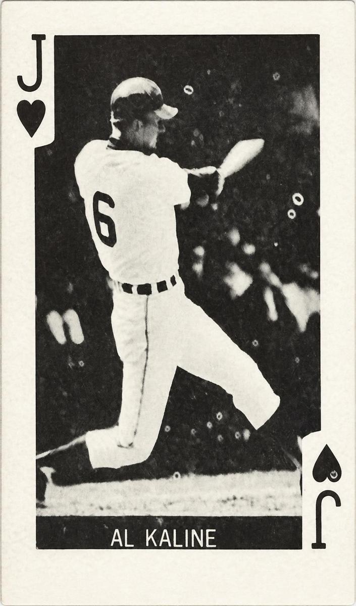 1969 Al Kaline [Jack of Hearts] #NNO