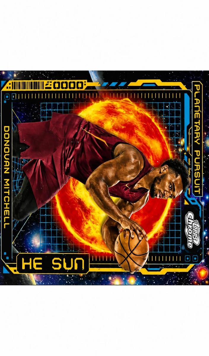 2023 Donovan Mitchell [Sun] #PPS-4