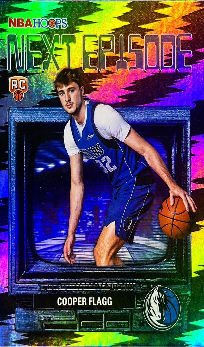 2025 Topps NBA Hoops Next Episode Cooper Flagg [Rainbow] #NE-1 card