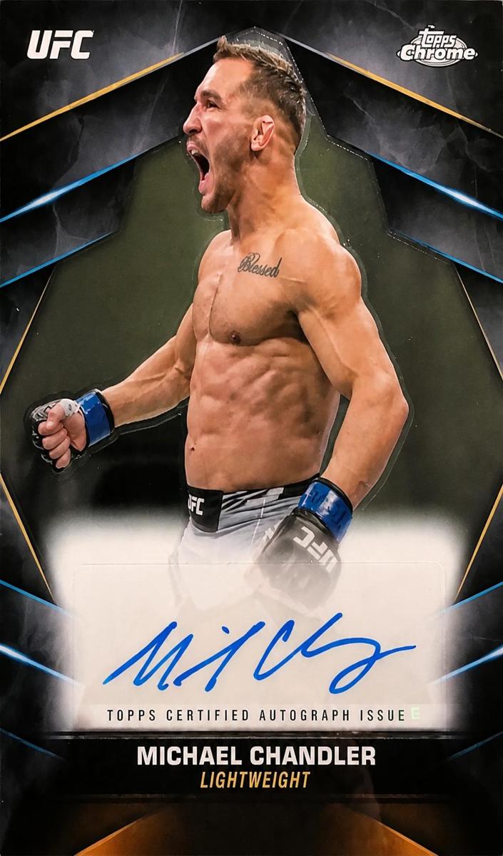 2024 Topps Chrome UFC Veteran Autograph Michael Chandler #CVA-MCH card