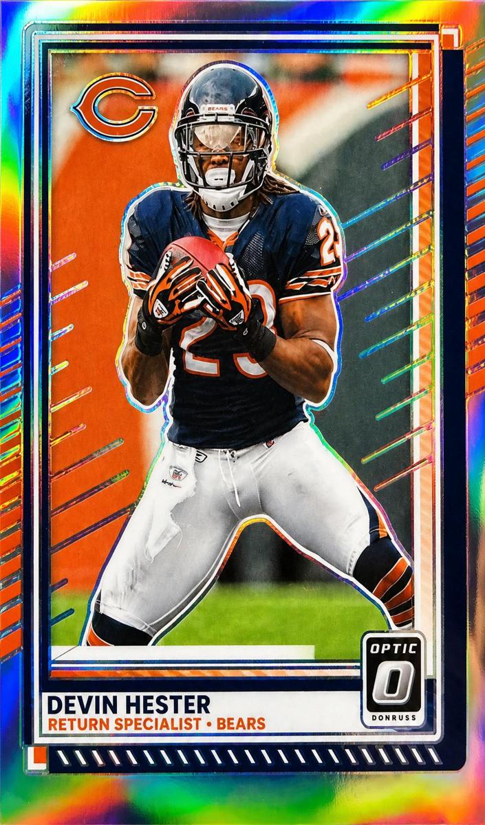 Devin Hester 2025 Donruss Optic Football card