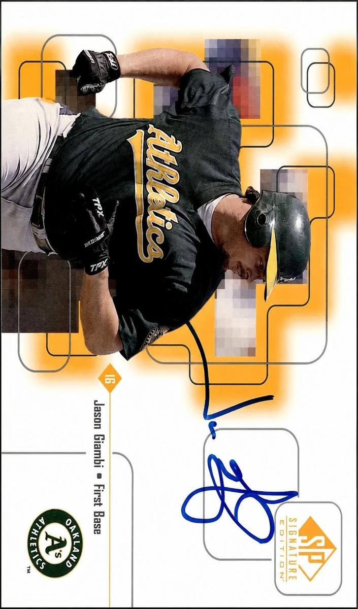 1999 Jason Giambi #JaG