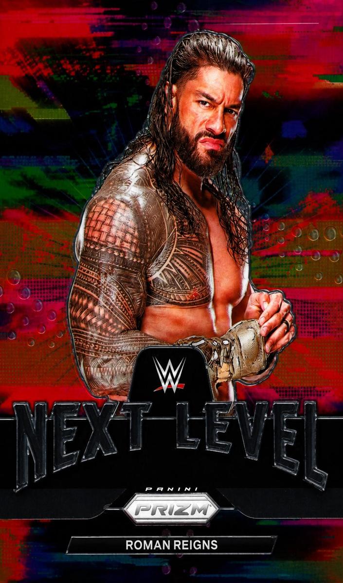 2022 Panini Prizm WWE Prizmatic Entrances Roman Reigns #10 card
