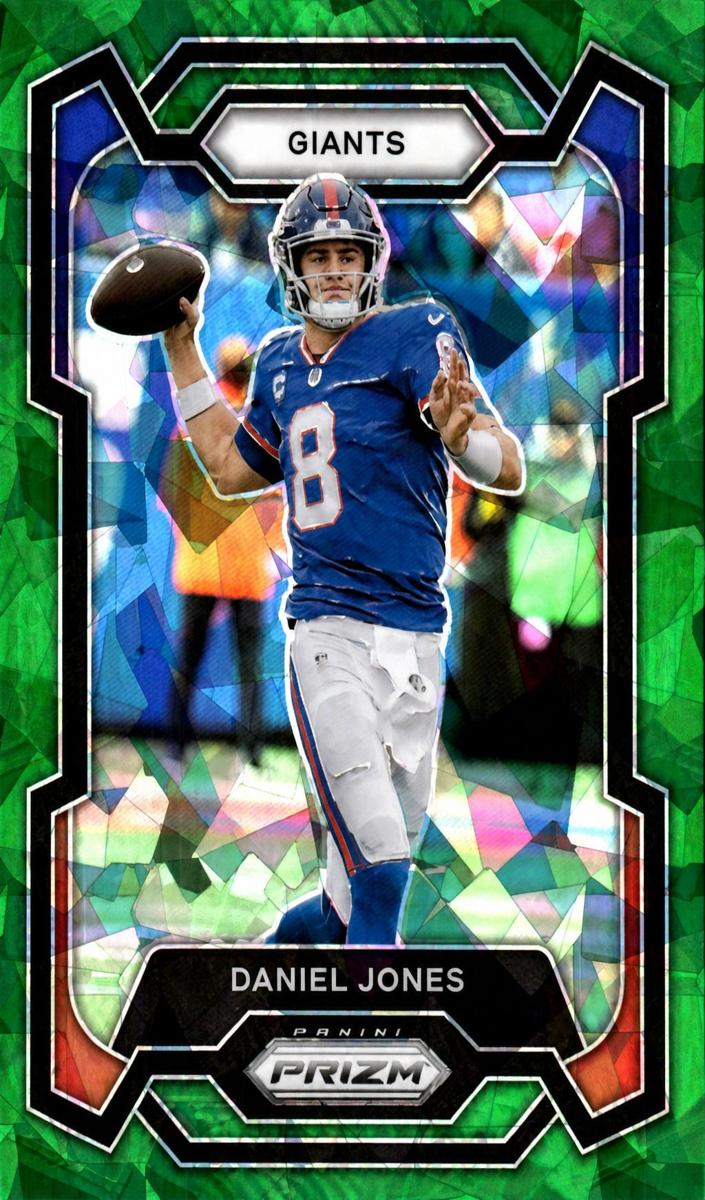 Daniel Jones 2023 Prizm Football card