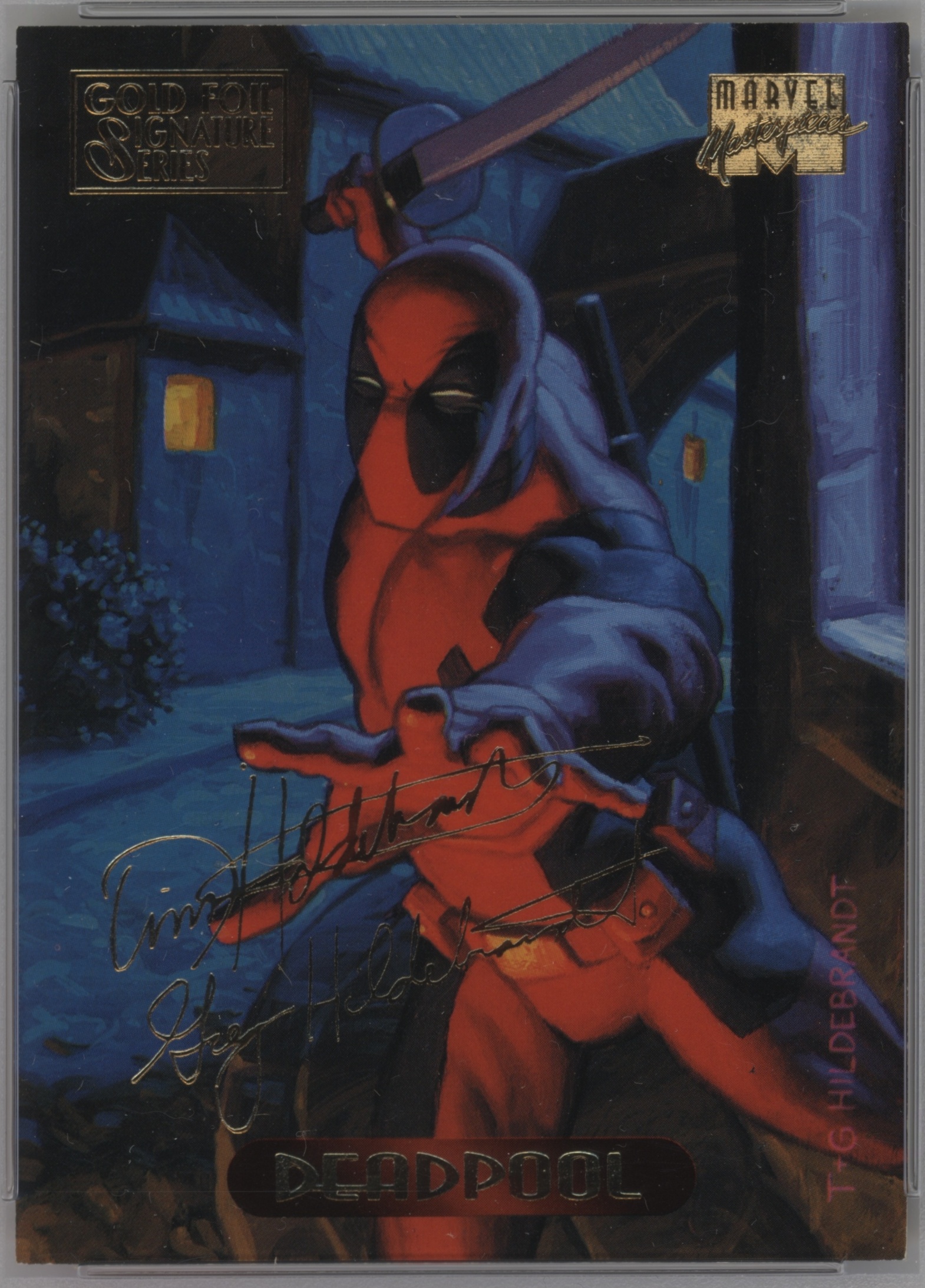 1994 Deadpool [Gold Foil Signatures] #28