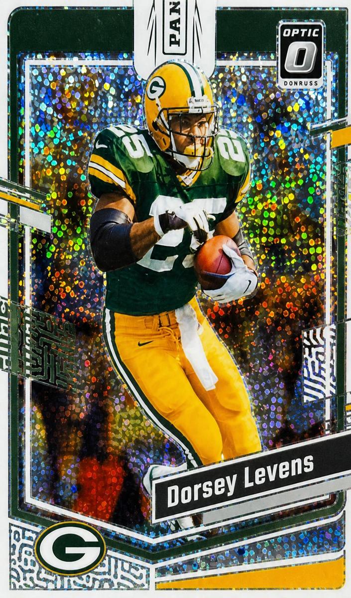 Dorsey Levens 2023 Donruss Optic Football card