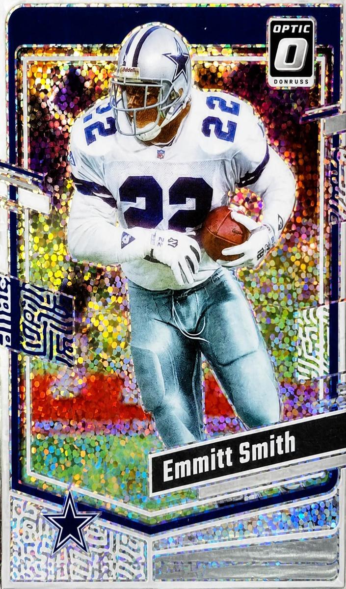 Emmitt Smith 2023 Donruss Optic Football card