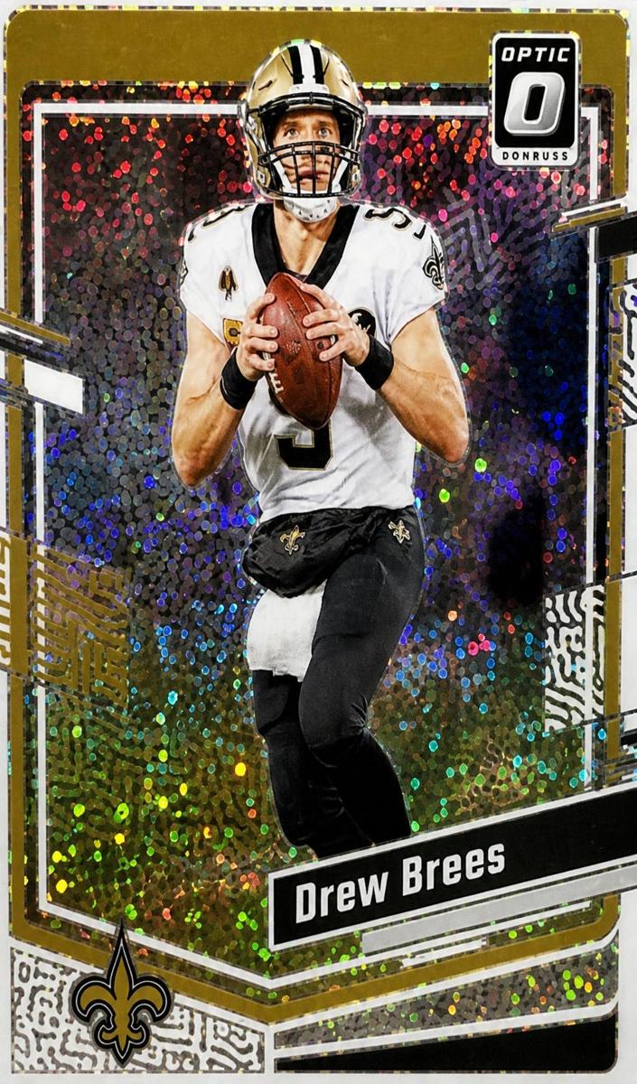 Drew Brees 2023 Donruss Optic Football card