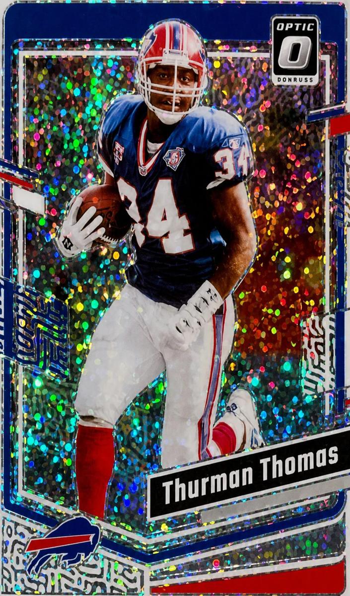 Thurman Thomas 2023 Donruss Optic Football card