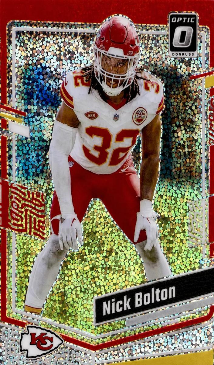 Nick Bolton 2023 Donruss Optic Football card