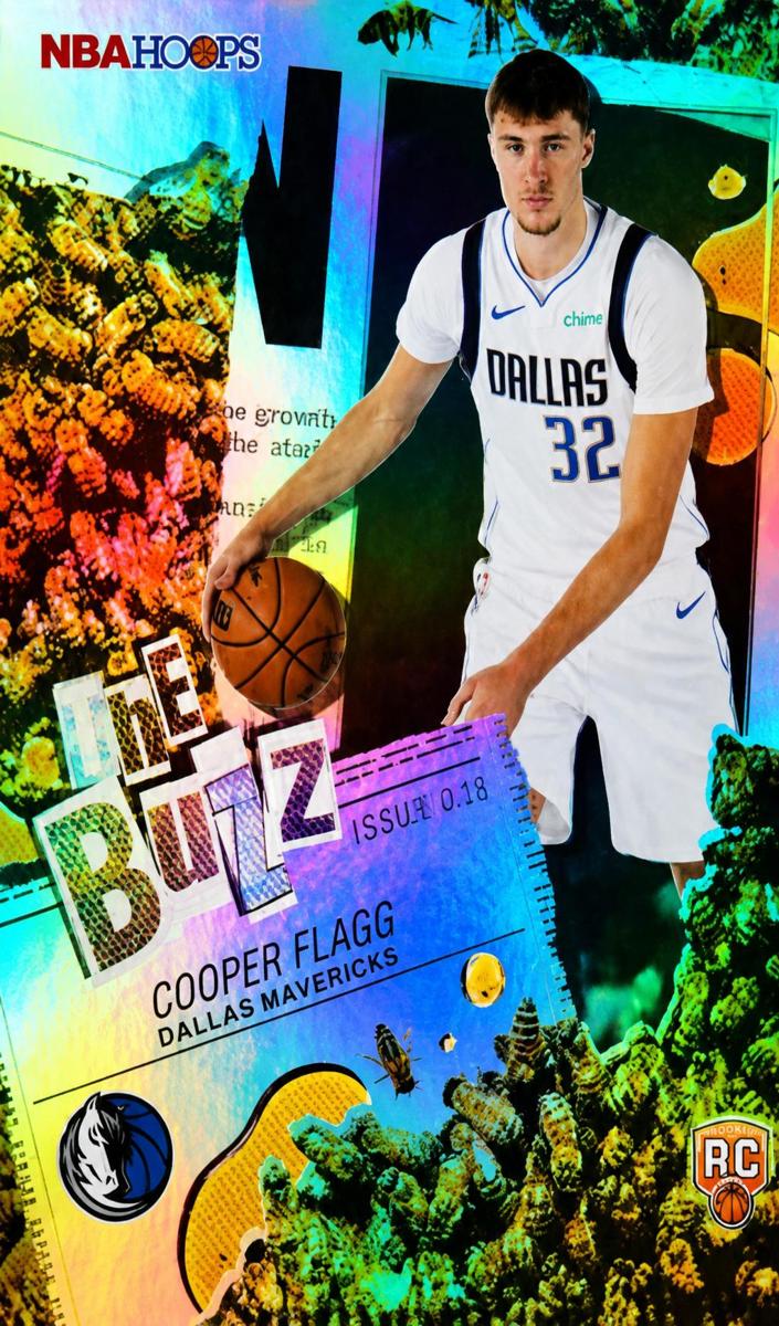 2025 Topps NBA Hoops The Buzz Cooper Flagg [Green] #TB-1 card