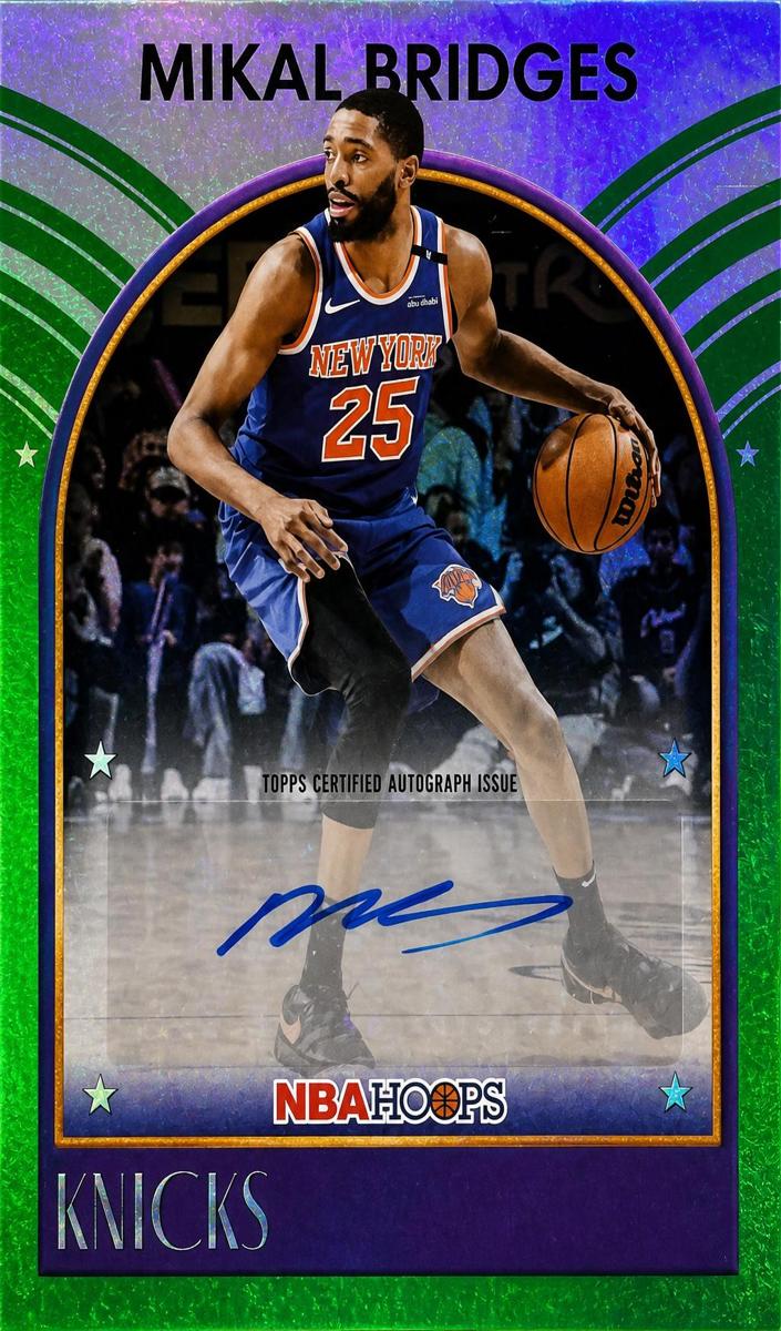 2025 Mikal Bridges [Green Hoops] #89S-MB