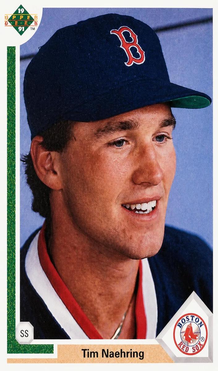 1991 Upper Deck Tim Naehring #527 card